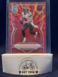 Panini Donruss Elite Baker Mayfield Red Aspirations Shimmer 2025/999 Buccaneers - Imagen 1 de 3
