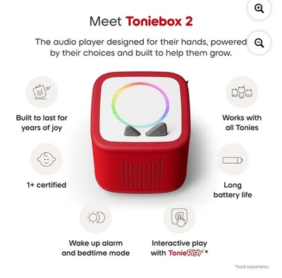 Tonies Disney Toniebox Audio Player Bundle - Image 1 of 2
