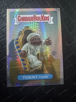 Tommy Tomb 36b Garbage Pail Kids GPK 2013 Chrome Series 1 Prism Refractor - Image 1 of 2