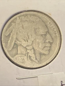 1923 S Buffalo Nickel G. $3 - Imagen 1 de 3