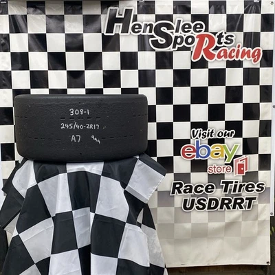 Neumático 308-1 USDRRT HOOSIER DOT Road Race/Auto-X 245/40-ZR17 A7 Foto 1 de 3