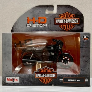 Harley Davidson Motorcycle 15' Street 750 Black Maisto 1/18 Cystom HD Series 41 - Picture 1 of 6