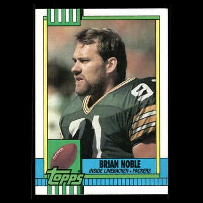 Brian Noble #151 1990 Topps Green Bay Packers Football Card NFL - Image 1 of 3