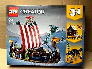 LEGO Creator La Nave Vichinga e il Serpente Midgard (31132) Nuovo, Spedizione Gratuita - Foto 1 di 6