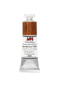 Michael Harding : Oil Paint : 40ml : Italian Brown Ochre - Picture 1 of 1