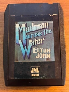 ELTON JOHN MADMAN ACROSS THE WATER RARE 8 TRACK TAPE TESTED LATE NITE BARGAIN! - Bild 1 von 2