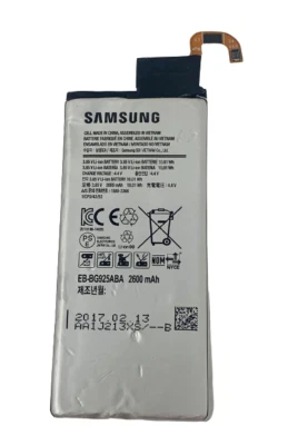 Bateria EB-BG925ABA EB-BG925ABE Para Samsung Galaxy S6 Edge G925 GENUÍNA 2600mAh - Imagem 1 de 4