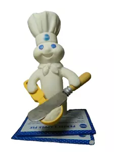 "Statuetta da collezione Pillsbury Doughboy 2002 Danbury nuova di zecca ""Ricetta per il successo" - Foto 1 di 7