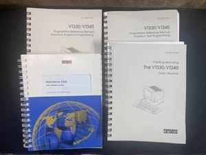 DEC Terminal VT330 VT340 and AlphaServer ES40 User Vintage Computer Manuals - Picture 1 of 1