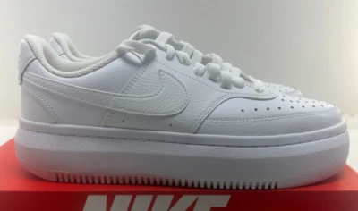 Nike Women's Court Vision Alta LTR  Shoe White DM0113-100 NWD FREE Shipping - Image 1 of 4