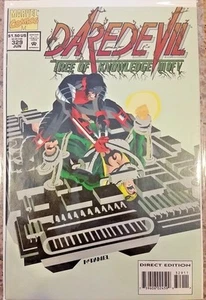 Marvel Comics Daredevil #329 (1994) Árbol del Conocimiento Puño de Hierro en bolsa y tablero - Imagen 1 de 1