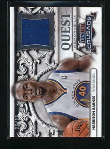 HARRISON BARNERS 2013/14 PANINI CRUSADE QUEST GAME JERSEY #36/99 AD6618