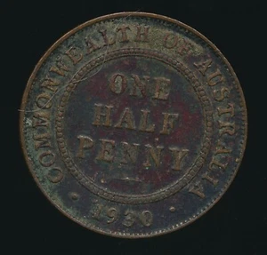 Australia 1930 1/2 PENNY (Bronze) - Picture 1 of 2