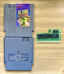NES ~ Dr. Jekyll & Mr. Hyde + Slip ~ BANDAI ~ E ~ Cleaned~ 1 Plyr ~ ‘88 ~ !L👀K! - Picture 1 of 8