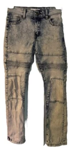 GS-115 Girls Acid Wash Blue Jeans Size 10 Cotton/Spandex Waist 25.5” Inseam 24” - Picture 1 of 24