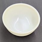 Fire King Frosted Milk Glass Oven Ware Bowl 6"X 3.25" Vintage Cottage Kitchen
