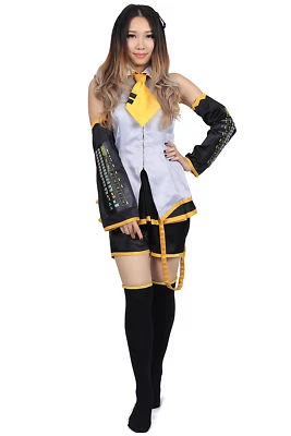 Akita Neru Cosplay Vocaloid Family Costume Outfit 1st Version Size Kid - US3XL - Image 1 of 4