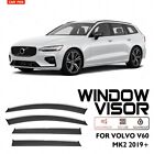 Car Accessories Auto Parts For VOLVO V60 2019-24 Weather Shields Window Visors