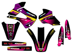 1998-2000 KX 100 SURGE Purple Senge Graphics Kit Compatible with Kawasaki - Imagen 1 de 10