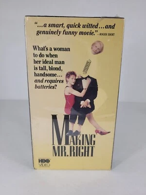 Making Mr. Right (VHS 1987) John Malkovich, Ann Magnuson, 80s Robot Comedy - Image 1 of 4