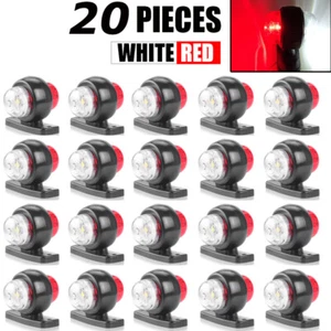 20x LED Side Marker Lights Red White Trailer Van Truck Clearance Lamp 12V 24V AU - Picture 1 of 12