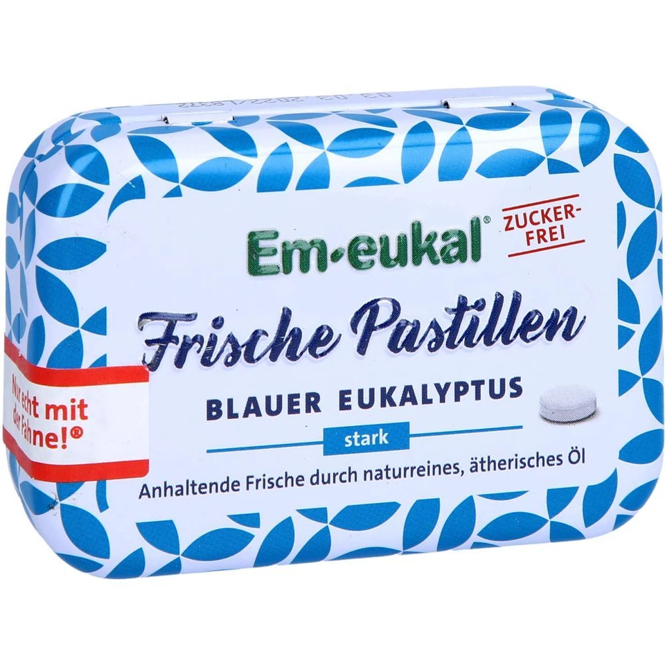DR. C. SOLDAN GMBH EM EUKAL Frische Pastillen blauer Eukalypt.z.frei 20 g PZN14331321