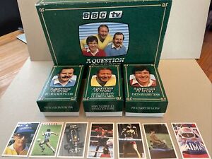 BBC A Question of Sport Board Game 1986 Including Mike Tyson & Rare Rookie Cards