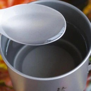 Outdoor Camping Picnic titanium Spoons Fork Tableware Ultralight Nice X4T7 - Picture 1 of 12