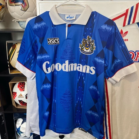 Vintage Asics 1994 1995 Portsmouth soccer football jersey shirt Cover