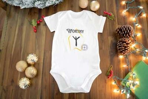 Worthy Viking Rune: Baby Bodysuit - Picture 1 of 6