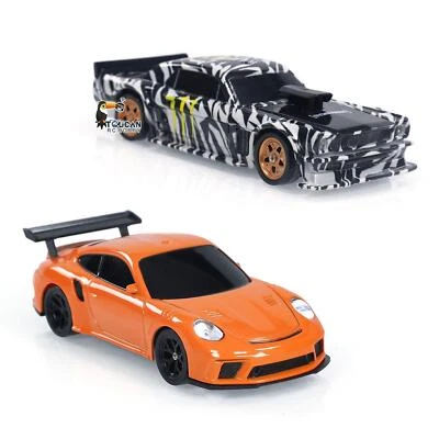 2PCs 1:43 Mini Drift Racing RC Car RTR 4WD Wireless Toys Model ONLY ONE W/ GYRO - Image 1 of 4
