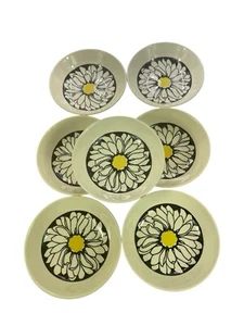 Royal Ironstone 1970s Daisy Floral Serving Bowls Set Of 7 - Picture 1 of 5