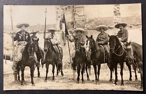 Charros Mexico RPPC - Bild 1 von 2