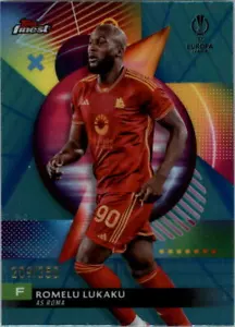 2023-24 Finest UEFA Club Competitions Blue Aqua Vapor Wave Soccer Pick (Inserts) - Picture 1 of 47