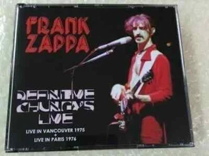 FRANK ZAPPA DEFINITIVE CHUNGA'S LIVE 1975. 3CD - Bild 1 von 2