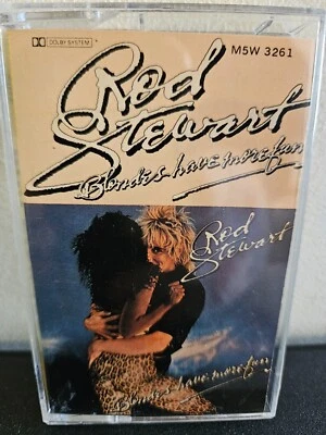 ROD STEWART Blondes Have More Fun 1978 CASSETTE TAPE POP ROCK - Image 1 of 4