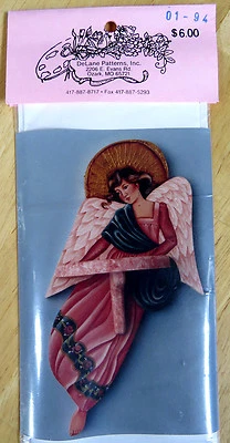 DELANE LANGE 1994 ANGEL SHELF DECORATIVE PAINTING PATTERN PACK 01-94 - Image 1 of 2