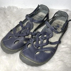 JBU Jambu Sydney Mary Jane Shoes Sandals Flats Memory Foam Vegan Leather Size 10 - Picture 1 of 4