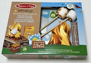 Melissa & Doug Let's Explore Campfire S'Mores Juego con 23 Piezas - Edades 3+ - Imagen 1 de 5