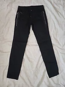 Diesel Industries Women's Size 26 Black Straight Leg Jeans Pt10 - Bild 1 von 7
