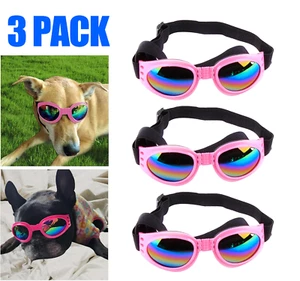 Protection Small Doggles Dog Sunglasses for Pet Goggles UV Sun Glasses Eye Wear - Picture 1 of 11