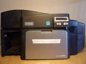 HID FARGO DTC4000 Card Printer Encoder Thermal 300dpi - Excl Ribbon / UNTESTED - Afbeelding 1 van 6