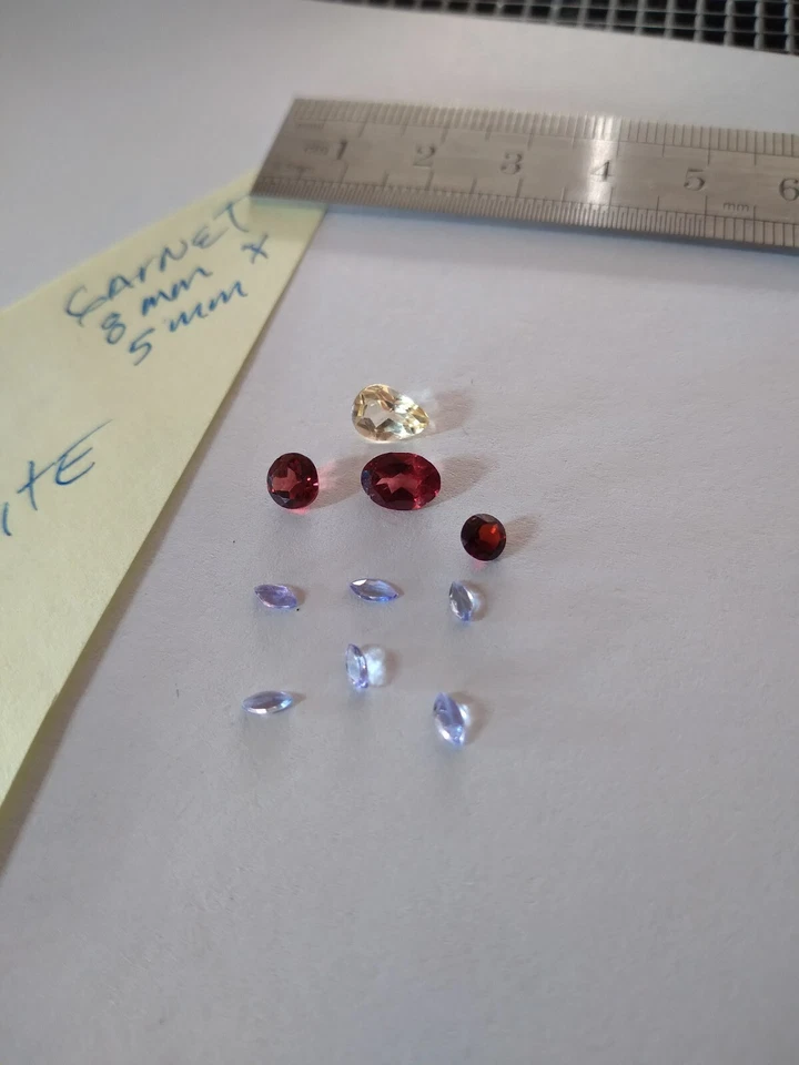 colección piedras preciosas mixtas sueltas naturales  Foto 1 de 4