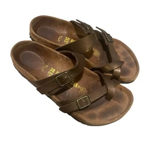 Birkenstock Saddles Size 38 Women's 7 - Picture 1 of 6