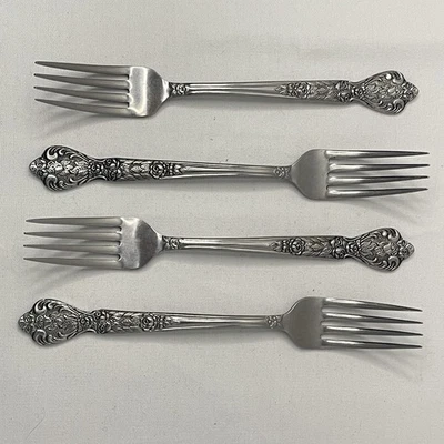 VERSAILLES Tenedores de Cena 7 3/8" Inoxidable por MSI Japón Cubiertos Lote de 4 Foto 1 de 4