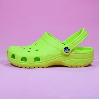 Novo tamanco Crocs unissex verde limão - Imagem 1 de 2