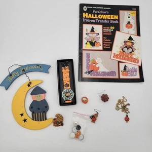 Halloween Mixed Lot Jewelry, Decor, Crafting - Picture 1 of 13
