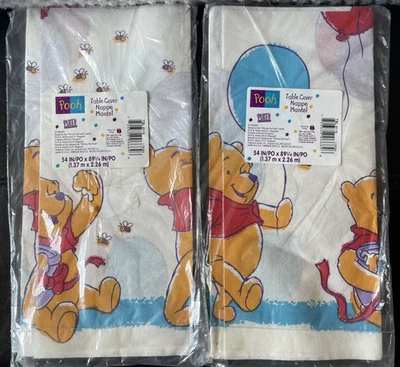 NUEVO NOS Mantel Mantel de Papel Vintage Hallmark Winnie the Pooh EE. UU. Disney Foto 1 de 3
