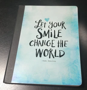 Compostion Book with lined pages and inspirational message on cover - Bild 1 von 5