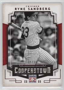 2015 Panini Cooperstown HOF Chronicles Red /35 Ryne Sandberg #86 HOF - Foto 1 di 3